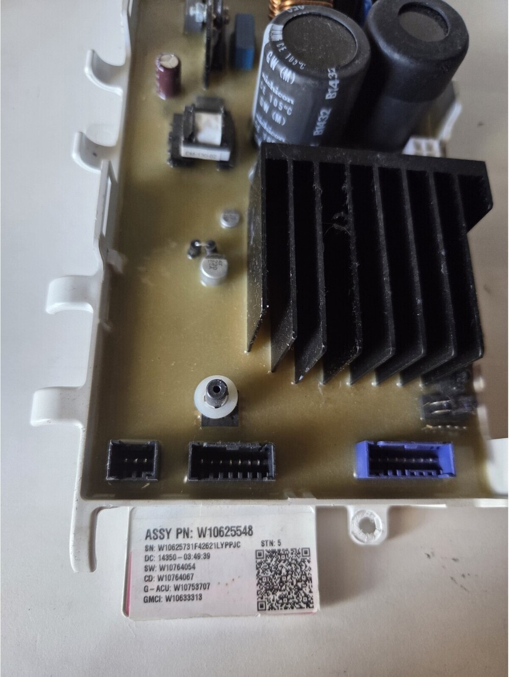 Whirlpool Washer Main Control Board P# W10625548 W11689205 SF4